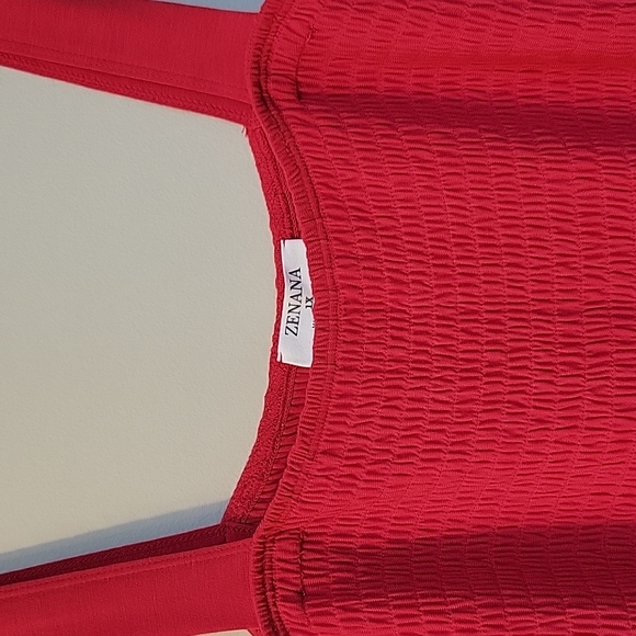 Zenana Ruched Maxi Ruffle Sundress - Picture 2 of 3